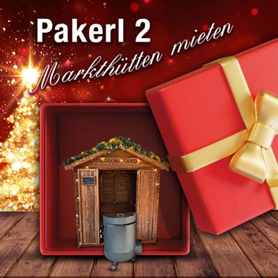 Markthütten mieten - Pakerl 2
